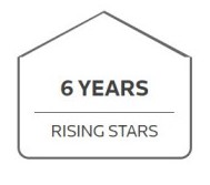 6 YEARS | RISING STARS